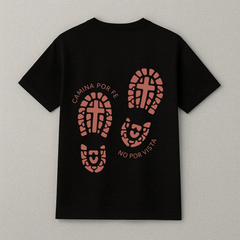 Camiseta “camina por fe no por vista”