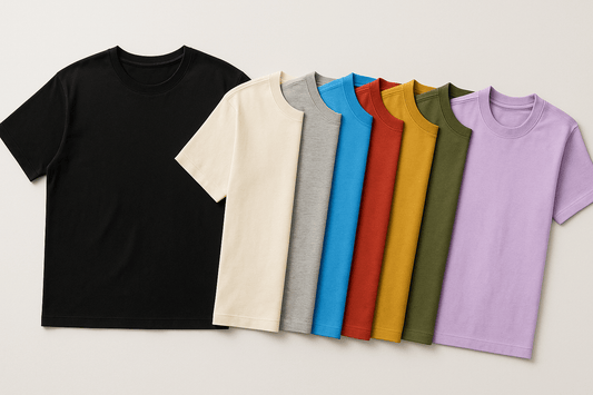 Camisetas de colores vibrantes