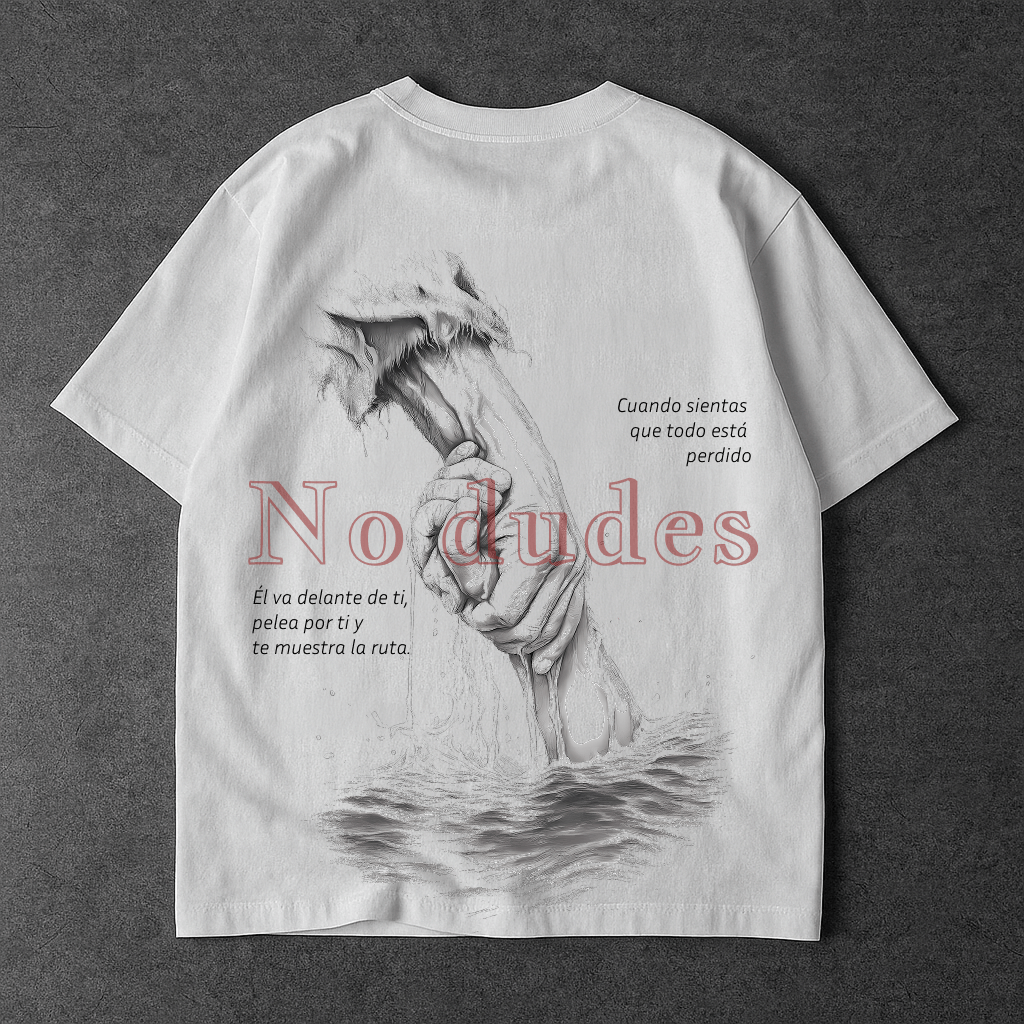 Camiseta Oversize No Dudes | RUAJ Store