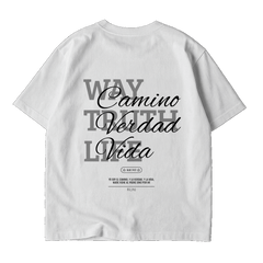 Camiseta Oversize “Camino • Verdad • Vida”