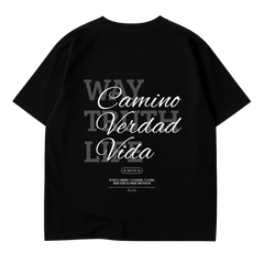 Camiseta Oversize “Camino • Verdad • Vida”