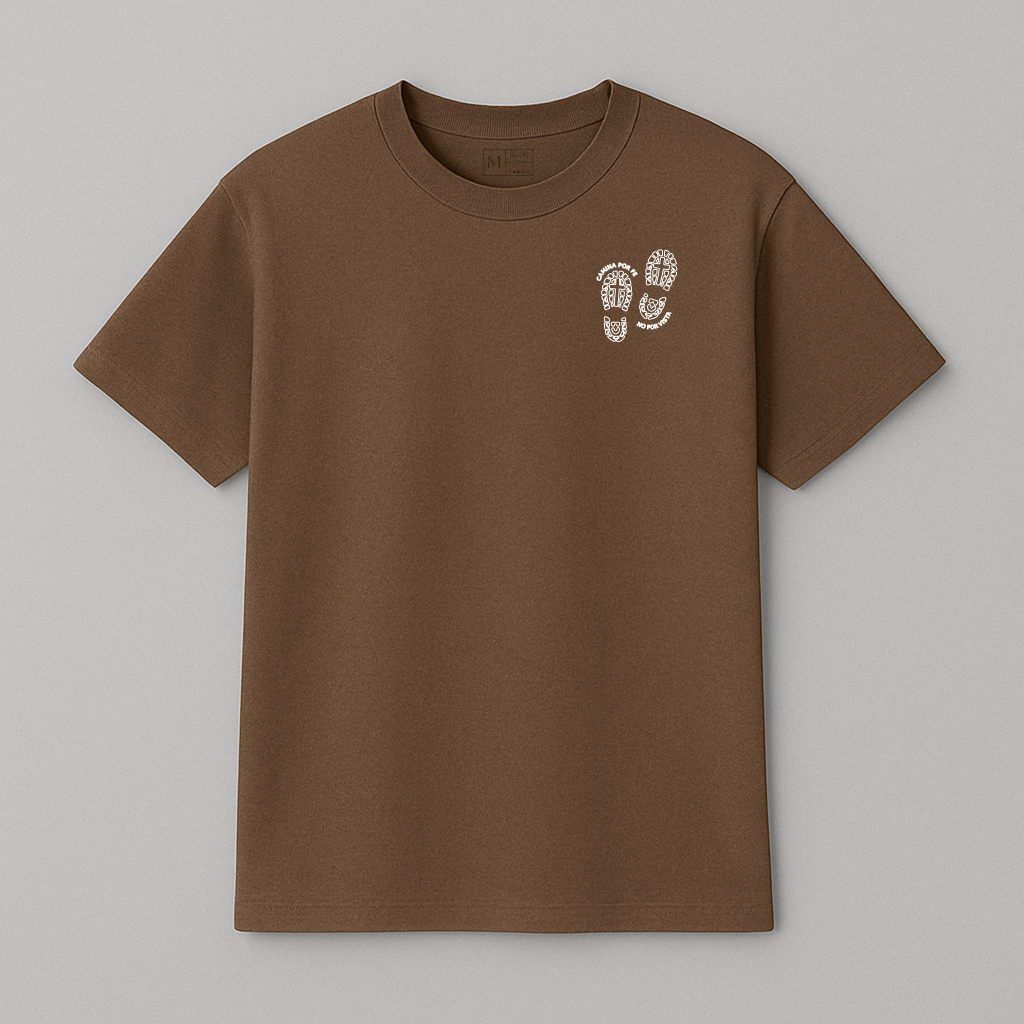 Camiseta “camina por fe no por vista”