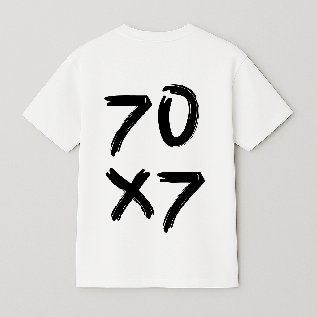 Camiseta “70x7”