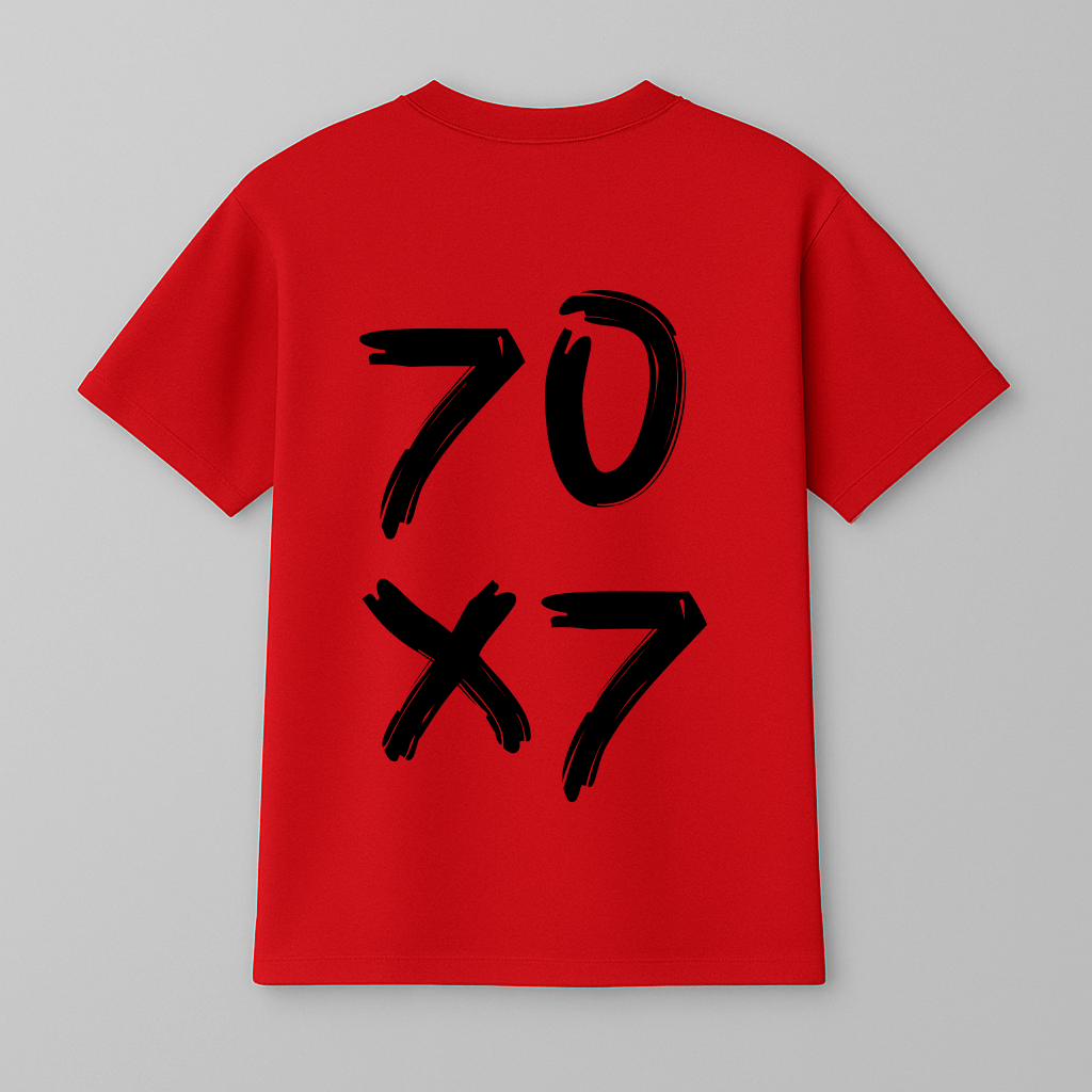 Camiseta “70x7”