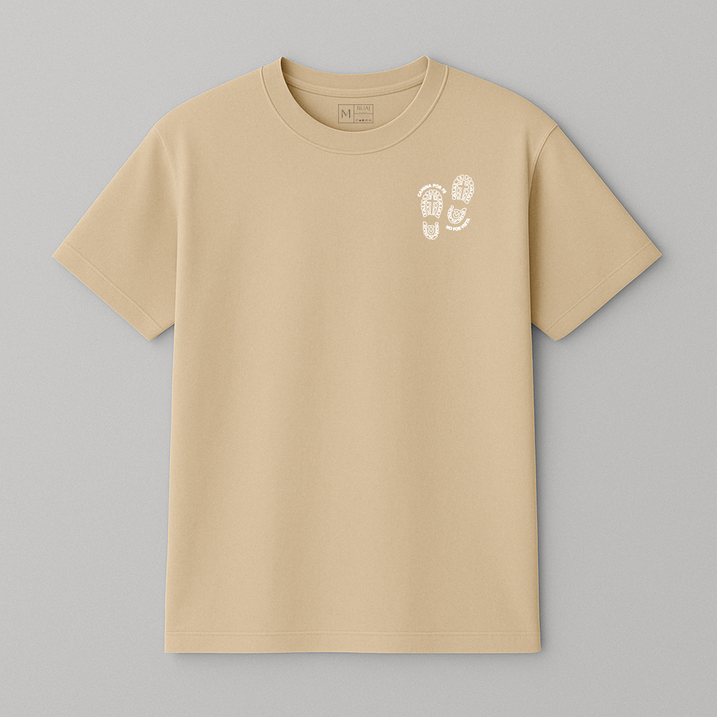 Camiseta “camina por fe no por vista”