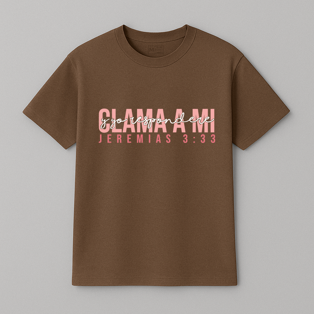 Camiseta “Clama a mi”