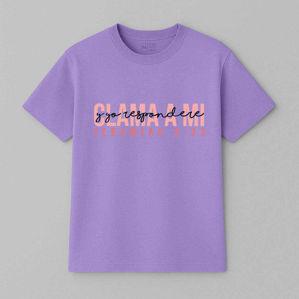 Camiseta “Clama a mi”