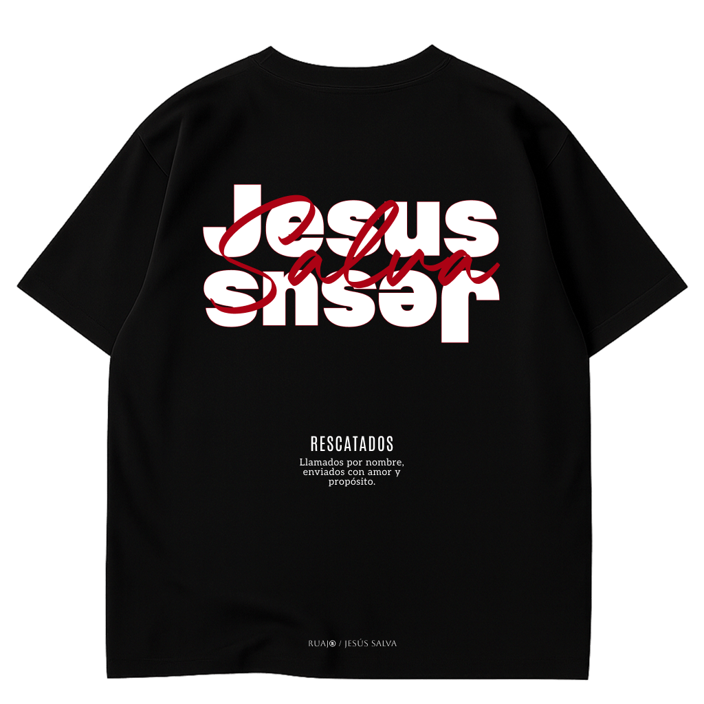 Camiseta Oversize “Jesus Salva”