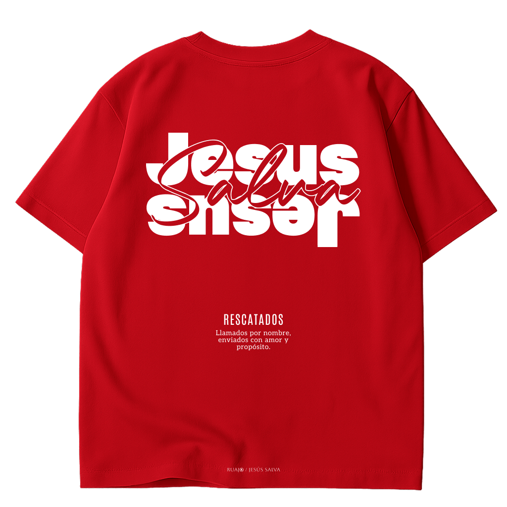 Camiseta Oversize “Jesus Salva”