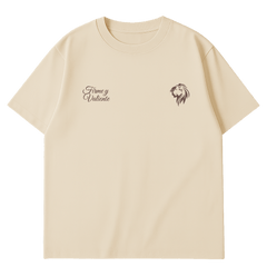 Camiseta Oversize “Firme y Valiente”