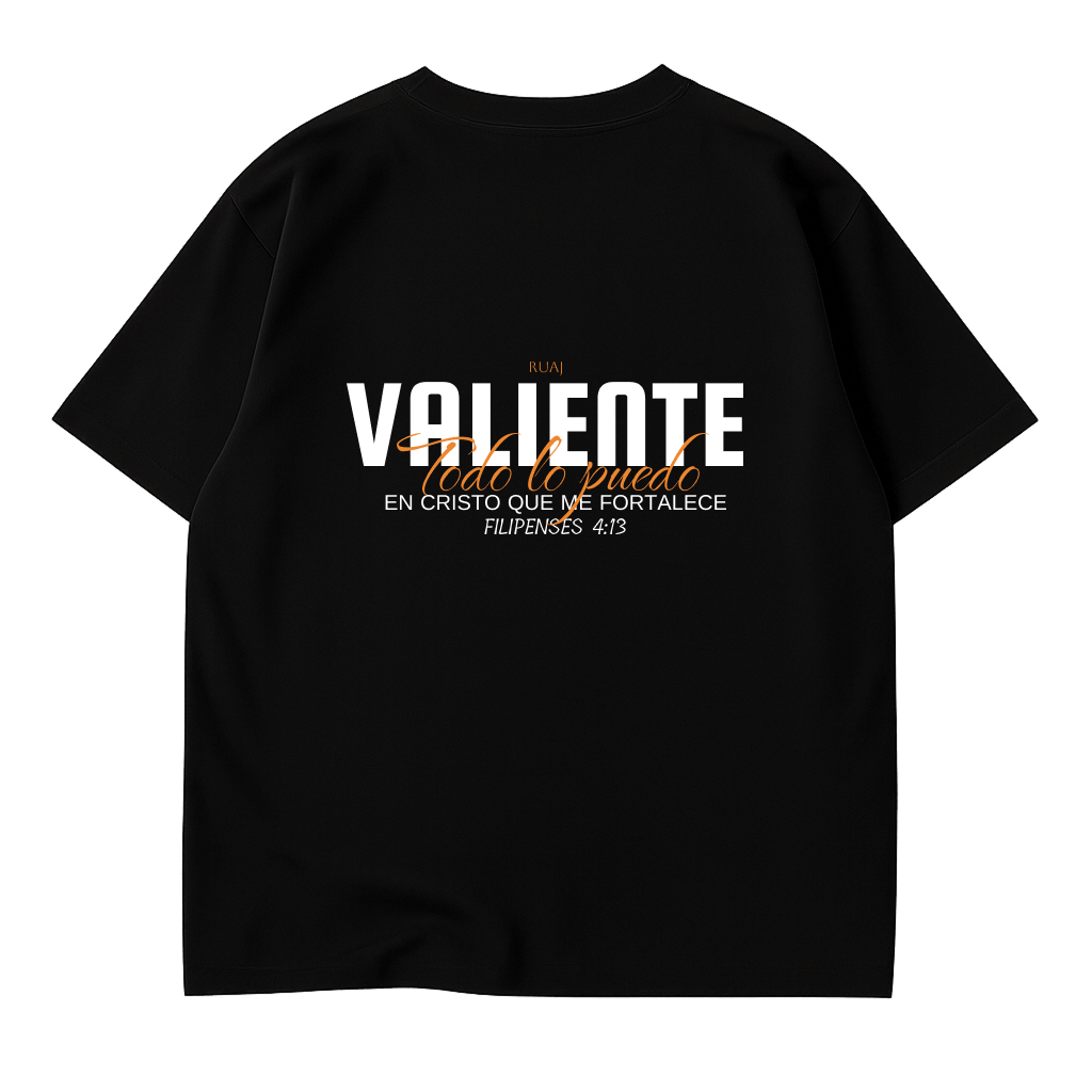 Camiseta Oversize “VALIENTE”